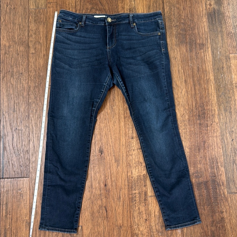 Kut from the Kloth Blue Skinny Jeans Premium Denim